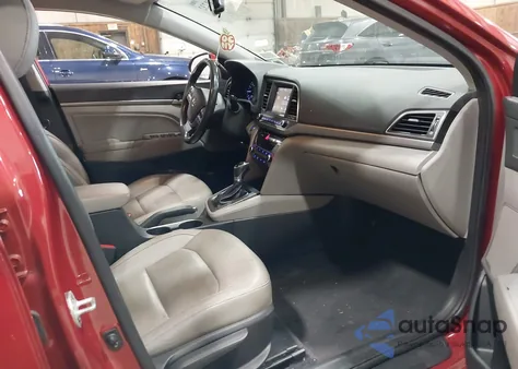 2017 Hyundai Elantra Limited из США, поврежденный, VIN 5NPD84LF3HH031226